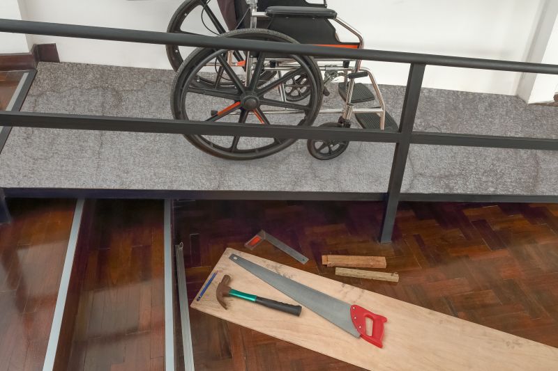 Deck Ramp Construction