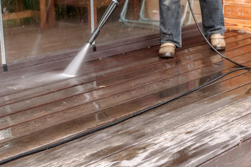 Power Washing Equipment in Use