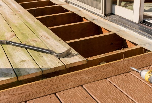 Cost of Old Deck Repair in Elk Grove