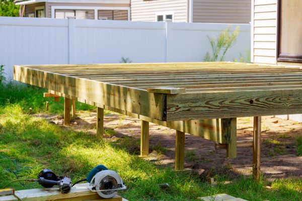 Cost of Elevated Deck Installation in Elk Grove