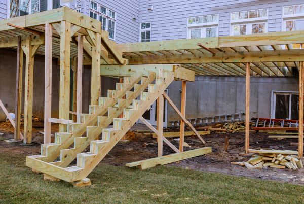 Deck Post Replacement in Elk Grove