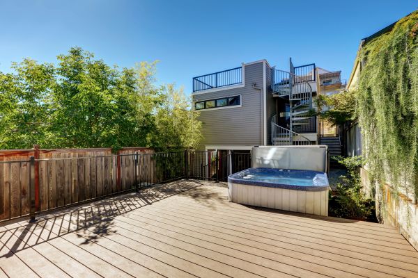 Cost of Hot Tub Deck Installation in Elk Grove