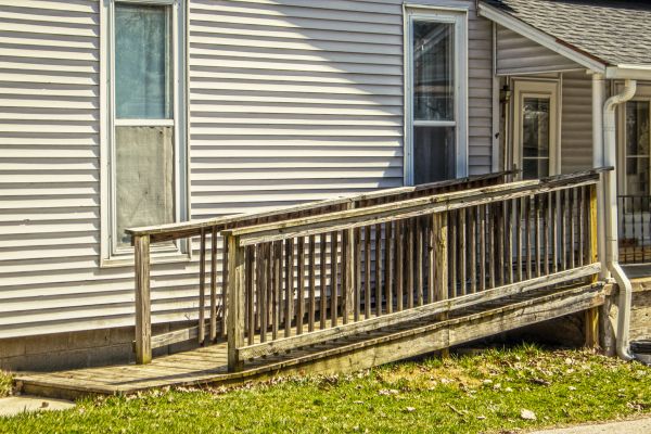 Cost of Porch Ramp Construction in Elk Grove