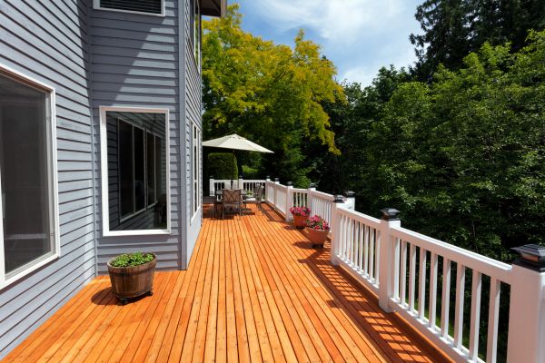Cost of Cedar Deck Construction in Elk Grove