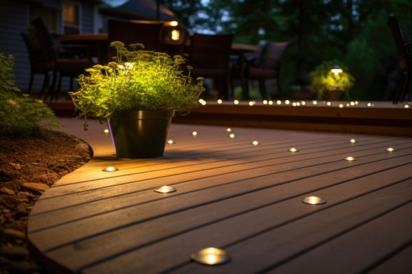 Ground Level Deck Construction in Elk Grove